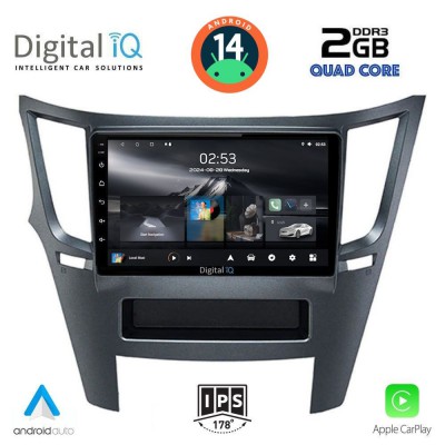 DIGITAL IQ RSB 1667_CPA (9inc) MULTIMEDIA TABLET for SUBARU LEGACY – OUTBACK mod. 2009>