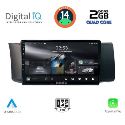 DIGITAL IQ RSB 1669_CPA (9inc) MULTIMEDIA TABLET for TOYOTA GT86 - SUBARU BRZ mod. 2012>