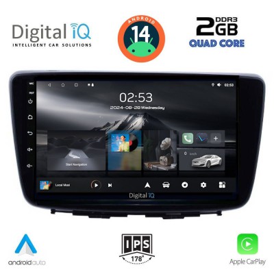 DIGITAL IQ RSB 1672_CPA (9inc) MULTIMEDIA TABLET for SUZUKI BALENO mod. 2016-2022