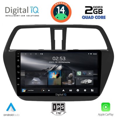 DIGITAL IQ RSB 1689_CPA (9inc) MULTIMEDIA TABLET for SUZUKI Sx4 SCROSS mod. 2014>