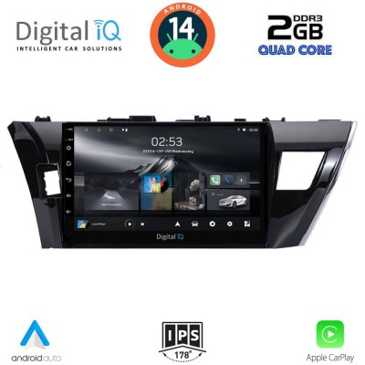 DIGITAL IQ RSB 1714_CPA (10inc) MULTIMEDIA TABLET for TOYOTA COROLLA mod. 2013-2016