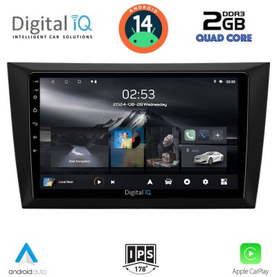 DIGITAL IQ RSB 1746_CPA (9inc) MULTIMEDIA TABLET for GOLF 6 mod. 2009-2012