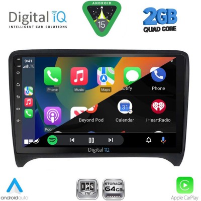 DIGITAL IQ RSD 1009_CPA (9inc) MULTIMEDIA TABLET for AUDI TT  mod. 2007-2015