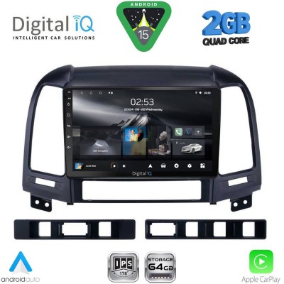 DIGITAL IQ RSD 1239_CPA (9inc) MULTIMEDIA TABLET for HYUNDAI SANTA FE  mod. 2005-2013
