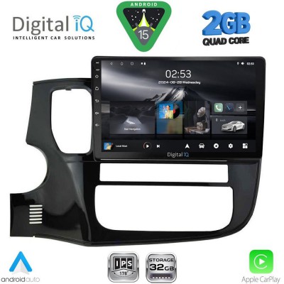 DIGITAL IQ RSD 1443_CPA (10inc) MULTIMEDIA TABLET for MITSUBISHI OUTLANDER mod. 2013-2020