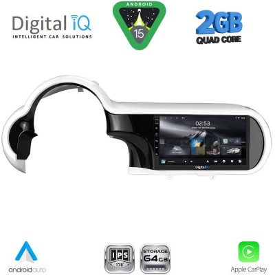 DIGITAL IQ RSD 1561_CPA (9inc) MULTIMEDIA TABLET for RENAULT TWINGO mod. 2014-2024