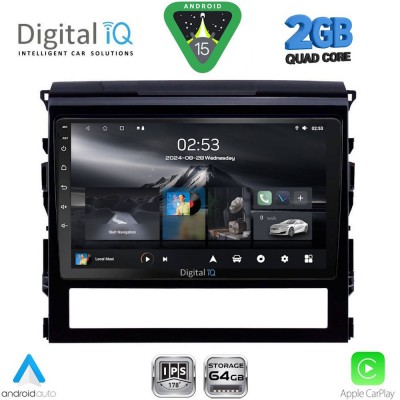 DIGITAL IQ RSD 1725_CPA (9inc) MULTIMEDIA TABLET for TOYOTA LANDCRUISER mod. 2016-2019