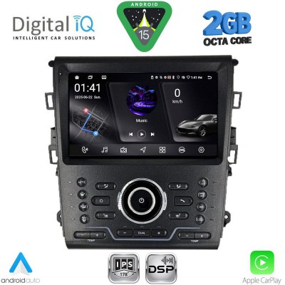 DIGITAL IQ RSF 4164_CPA CLIMA (9inc) MULTIMEDIA TABLET for FORD MONDEO mod. 2014-2023
