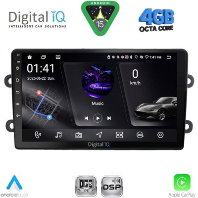 DIGITAL IQ RSG 6102_CPA (9inc) MULTIMEDIA TABLET for DACIA DUSTER mod. 2012-2019