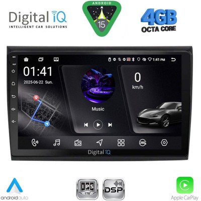 DIGITAL IQ RSG 6136_CPA (9inc) MULTIMEDIA TABLET for FIAT BRAVO mod. 2007-2019