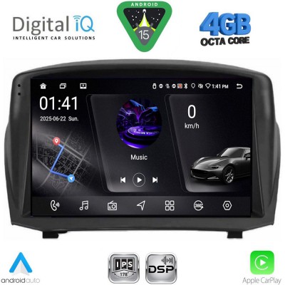DIGITAL IQ RSG 6154B_CPA (9inc) MULTIMEDIA TABLET for FORD FIESTA mod. 2008-2017