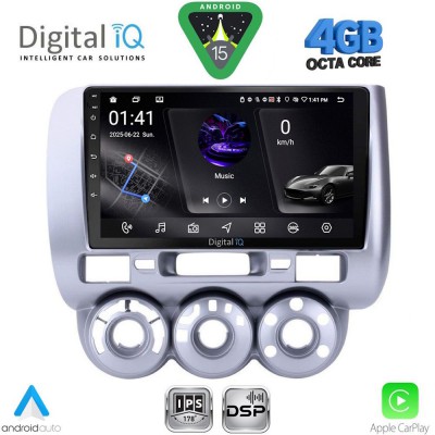 DIGITAL IQ RSG 6210_CPA A/C (9inc) MULTIMEDIA TABLET for HONDA JAZZ mod. 2002-2008