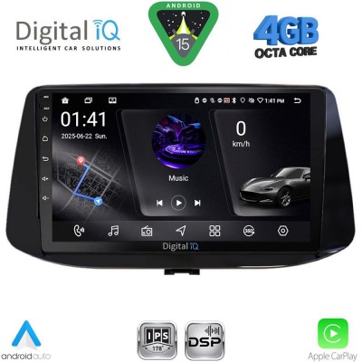 DIGITAL IQ RSG 6233_CPA (9inc) MULTIMEDIA TABLET for HYUNDAI i30 mod. 2018-2025