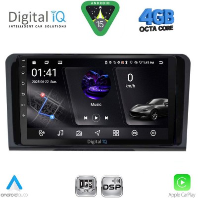 DIGITAL IQ RSG 6414_CPA (9inc) MULTIMEDIA TABLET for MERCEDES ML (W164) – GL (X164) mod. 2005-2011