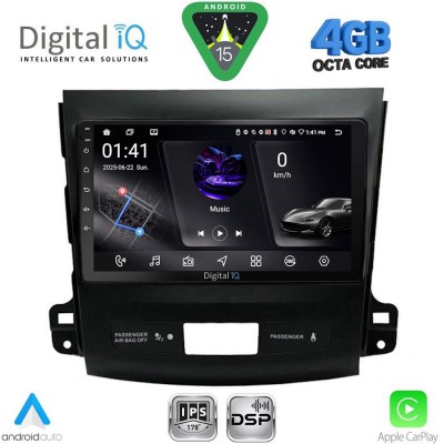 DIGITAL IQ RSG 6442_CPA (9inc) MULTIMEDIA TABLET for CITROEN C-CROSSER | MITSUBISHI OUTLANDER | PEUGEOT 4007  mod. 2006-2012