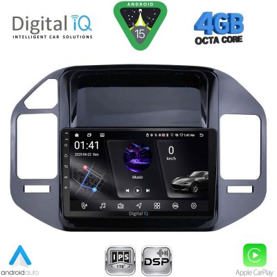 DIGITAL IQ RSG 6444_CPA (9inc) MULTIMEDIA TABLET for MITSUBISHI PAJERO mod. 1999-2006