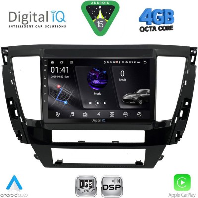 DIGITAL IQ RSG 6447A_CPA (9inc) MULTIMEDIA TABLET for MITSUBISHI PAJERO mod. 2013-2020