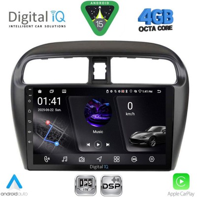 DIGITAL IQ RSG 6448_CPA (9inc) MULTIMEDIA TABLET for MITSUBISHI SPACESTAR mod. 2013-2020