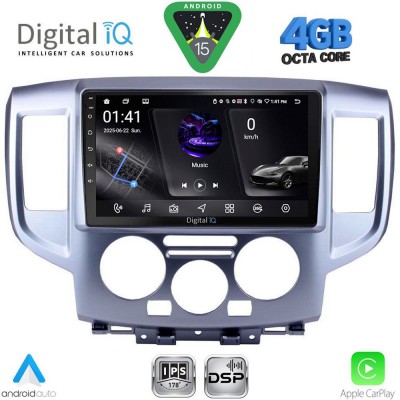 DIGITAL IQ RSG 6458SL_CPA (9inc) MULTIMEDIA TABLET for NISSAN NV 200 mod. 2009-2020 (SILVER)