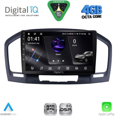 DIGITAL IQ RSG 6491BL_CPA (9inc) MULTIMEDIA TABLET for OPEL INSIGNIA mod.2008-2013 (BLACK)