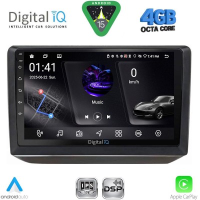 DIGITAL IQ RSG 6581_CPA (10inc) MULTIMEDIA TABLET for SKODA FABIA mod. 2008-2014