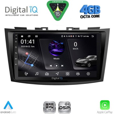 DIGITAL IQ RSG 6685_CPA (9inc) MULTIMEDIA TABLET for SUZUKI SWIFT mod. 2011-2016