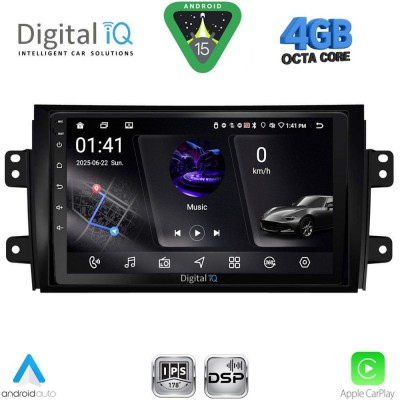DIGITAL IQ RSG 6688_CPA (9inc) MULTIMEDIA TABLET for FIAT SEDICI – SUZUKI SX4 mod. 2005-2013