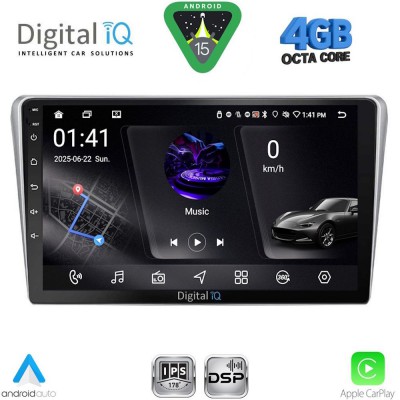 DIGITAL IQ RSG 6704SL_CPA (9inc) MULTIMEDIA TABLET for TOYOTA AVENSIS (T25) mod. 2003-2009 (SILVER)