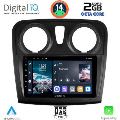 DIGITAL IQ RTG 4108_CPA (9inc) MULTIMEDIA TABLET for DACIA LOGAN – SANDERO mod. 2012-2019