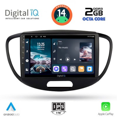 DIGITAL IQ RTG 4223_CPA (9inc) MULTIMEDIA TABLET for HYUNDAI i10 mod. 2008-2013