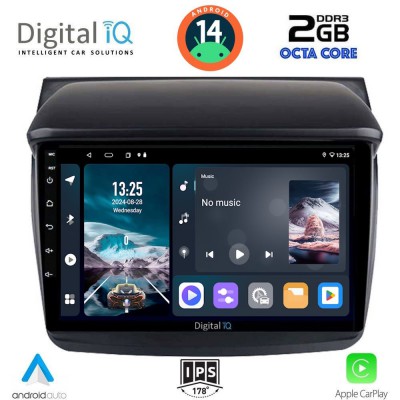 DIGITAL IQ RTG 4436_CPA (9inc) MULTIMEDIA TABLET for MITSUBISHI L200 mod. 2006-2015