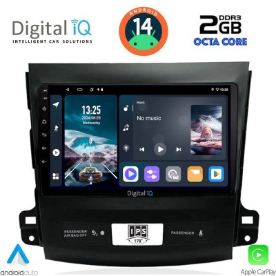 DIGITAL IQ RTG 4442_CPA (9inc) MULTIMEDIA TABLET for CITROEN C-CROSSER | MITSUBISHI OUTLANDER | PEUGEOT 4007  mod. 2006-2012