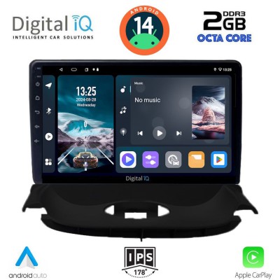 DIGITAL IQ RTG 4505_CPA (9inc) MULTIMEDIA TABLET for PEUGEOT 206 mod. 1998-2006