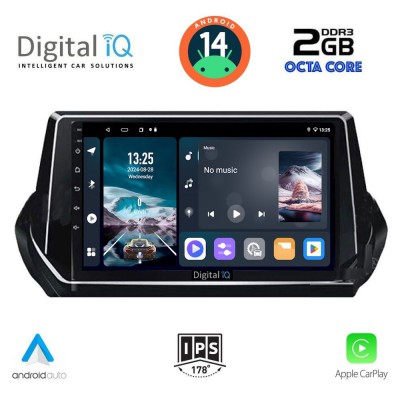 DIGITAL IQ RTG 4509_CPA (9inc) MULTIMEDIA TABLET for PEUGEOT 208 – 2008 mod. 2021>