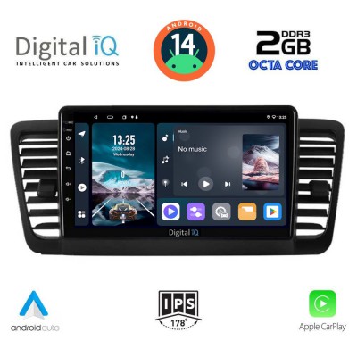 DIGITAL IQ RTG 4665_CPA (9inc) MULTIMEDIA TABLET for SUBARU LEGACY - OUTBACK mod. 2002-2008