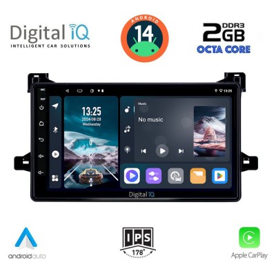 DIGITAL IQ RTG 4727_CPA (9inc) MULTIMEDIA TABLET for TOYOTA PRIUS mod. 2016-2020