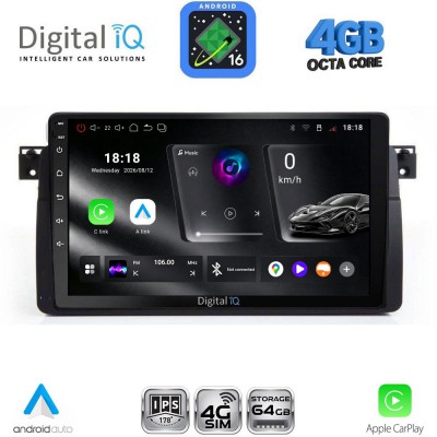 DIGITAL IQ RTG 6042_CPA (9inc) MULTIMEDIA TABLET for BMW E46 mod. 1998-2005