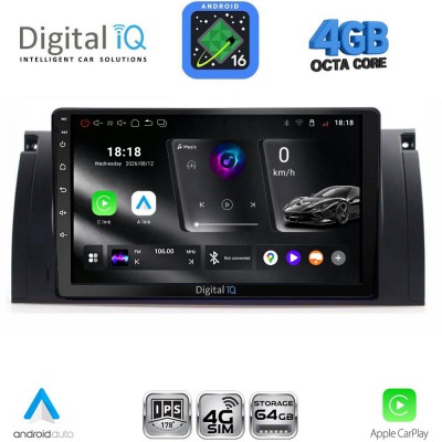 DIGITAL IQ RTG 6045_CPA (9inc) MULTIMEDIA TABLET for BMW Series 5 (E39) mod. 1997-2005 | X5 (E53) mod. 1999-2006