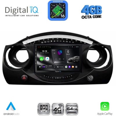 DIGITAL IQ RTG 6063_CPA (9inc) MULTIMEDIA TABLET for MINI COOPER (R50-R52-R53) mod. 2000-2006