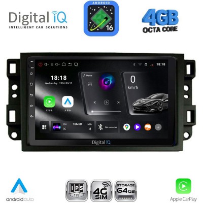 DIGITAL IQ RTG 6070_CPA (10inc) MULTIMEDIA TABLET for CHEVROLET ALL mod. 2004-2011