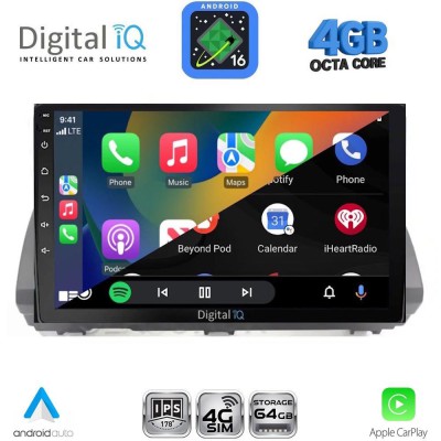 DIGITAL IQ RTG 6109B_CPA (10inc) MULTIMEDIA TABLET for DACIA LOGAN - SANDERO - JOGGER mod. 2020-2026