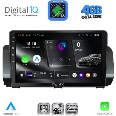 DIGITAL IQ RTG 6109A_CPA (10inc) MULTIMEDIA TABLET for DACIA LOGAN - SANDERO - JOGGER mod. 2020-2026