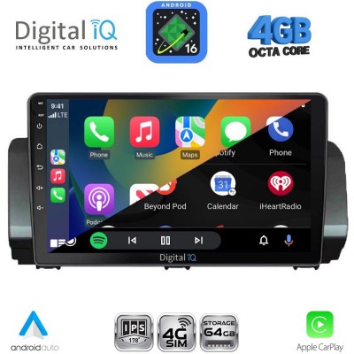 DIGITAL IQ RTG 6109A_CPA (10inc) MULTIMEDIA TABLET for DACIA LOGAN - SANDERO - JOGGER mod. 2020-2026