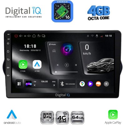 DIGITAL IQ RTG 6148_CPA (9inc) MULTIMEDIA TABLET for FIAT TIPO mod. 2015-2023