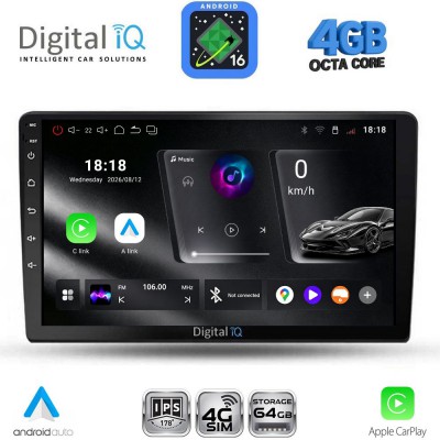 DIGITAL IQ RTG 6155_CPA (10inc) MULTIMEDIA TABLET for FORD FIESTA mod. 2018-2025