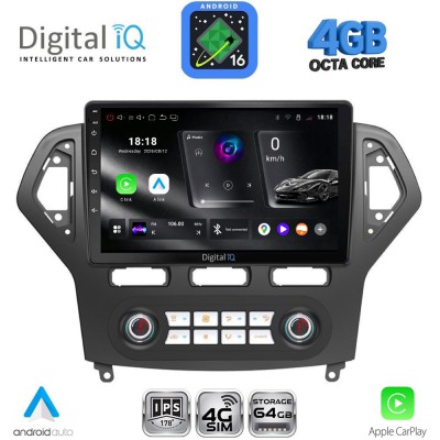 DIGITAL IQ RTG 6162_CPA CLIMA (10inc) MULTIMEDIA TABLET for FORD MONDEO mod. 2007-2011