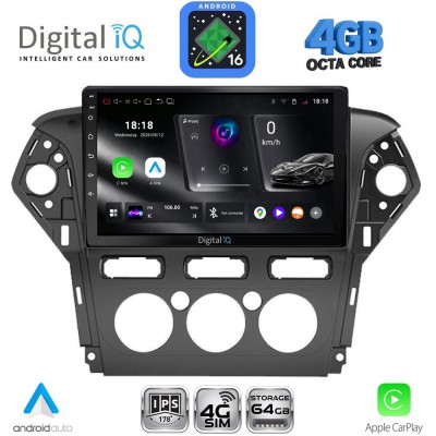 DIGITAL IQ RTG 6163_CPA A/C (10inc) MULTIMEDIA TABLET for FORD MONDEO mod. 2011-2013