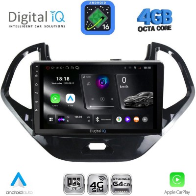 DIGITAL IQ RTG 6167SH_CPA (9inc) MULTIMEDIA TABLET for FORD KA mod. 2017-2024