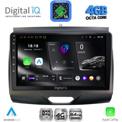 DIGITAL IQ RTG 6172B_CPA (9inc) MULTIMEDIA TABLET for FORD RANGER mod. 2015-2018