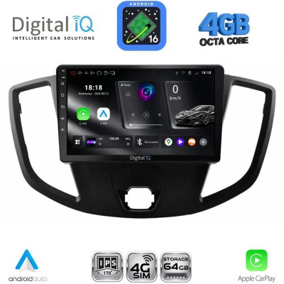 DIGITAL IQ RTG 6179_CPA  (9inc) MULTIMEDIA TABLET for FORD TRANSIT mod. 2014-2020